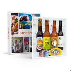 Coffret Cadeau SMARTBOX - Coffret de bières à savourer chez soi - 1 coffret de bières à domicile