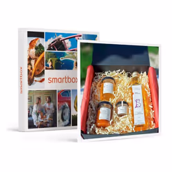 Coffret Cadeau SMARTBOX - Panier garni au choix de délicieuses spécialités culinaires livré à domicile - 1 panier gourmand à  ...