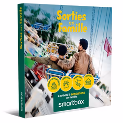 Coffret Cadeau SMARTBOX - Sorties en famille sensations - 1 sortie en famille pour minimum 1 adulte et 1 enfant