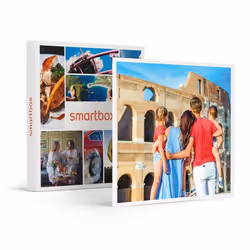 Coffret Cadeau SMARTBOX - Vacances en famille : séjour de 4 jours en Italie - 3 nuits avec petits-déjeuners pour 2 adultes et