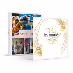 Coffret cadeau SMARTBOX - Vive les mariés ! Privilège - 1 séjour ou 1 activité romantique pour 2 personnes
