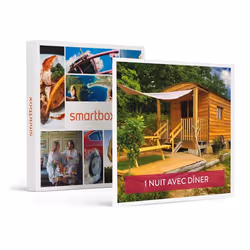 Coffret Cadeau SMARTBOX - 2 jours insolites en roulotte avec dîner près d’Aurillac - 2 jours insolites en roulotte avec dîner ...