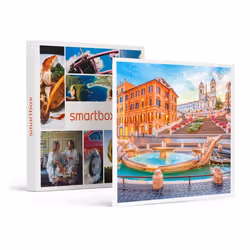 Coffret Cadeau SMARTBOX - Séjour à Rome : 3 jours dans la capitale italienne - 2 nuits en hôtel 3* ou 4* ou chambre dhôtes po ...