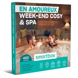 Coffret Cadeau SMARTBOX - En amoureux - Week-end cosy & spa - 1 nuit avec petit-déjeuner et avec accès au spa pour 2 personnes