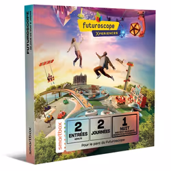 Coffret Cadeau SMARTBOX - Futuroscope 2025 - Séjour de 2 jours pour 2 adultes - 2 jours au Futuroscope et 1 nuit avec
