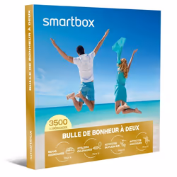 Coffret Cadeau SMARTBOX - Bulle de bonheur à deux - 1 activité romantique pour 2 personnes