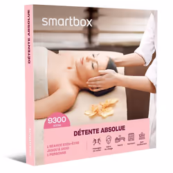 Coffret Cadeau SMARTBOX - Détente absolue - 1 séance de bien-être jusquà 1h30 pour 1 personne