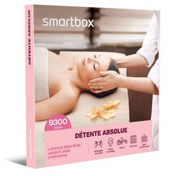 Coffret Cadeau SMARTBOX - Détente absolue - 1 séance de bien-être jusquà 1h30 pour 1 personne