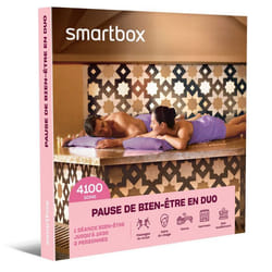Coffret Cadeau SMARTBOX - Pause de bien-être en duo - 1 séance bien-être jusqu’à 1h30 pour 2 personnes