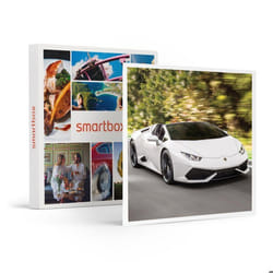 Coffret Cadeau SMARTBOX - Jusquà 8 tours de conduite en Lamborghini sur circuit - 1 session de pilotage sur circuit au volant