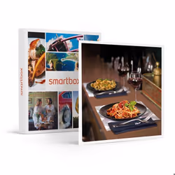 Coffret Cadeau SMARTBOX - Dîner à litalienne - 1 dîner aux couleurs de l’Italie pour 2 personnes