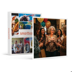 SMARTBOX - Coffret Cadeau - JOYEUX ANNIVERSAIRE ! POUR FEMME 60 ANS - 4718 escapades repas séances de bien-être et aventures