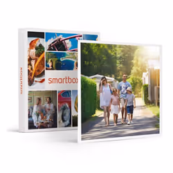 Coffret Cadeau SMARTBOX - Séjour en famille : 3 jours au camping - 2 nuits pour 3 à 5 personnes