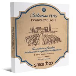 Coffret Cadeau SMARTBOX - Passion œnologie - 1 atelier œnologie pour 1 ou 2 personnes
