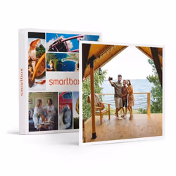 Coffret Cadeau SMARTBOX - Séjour insolite en famille - 1 nuit avec petit-déjeuner pour 3 ou 4 personnes