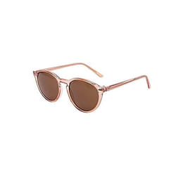 Lunettes de Soleil - Owlet Originals - 52-19-140 - Rose Marron Claire - Cerclée - Arrondie