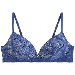 Morgan Soutien-gorge sans armatures souple GABY - bleu - 85B