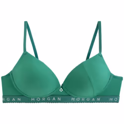 Morgan Soutien-gorge sans armatures souple GABY - vert - 85A