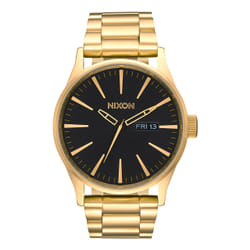 Nixon Sentry SS Montre bracelet Mâle Quartz Or