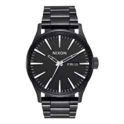 Nixon Sentry SS Montre bracelet Mâle Quartz Noir