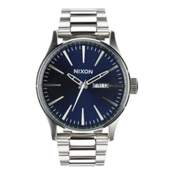 Nixon Sentry SS Montre bracelet Mâle Quartz Argent