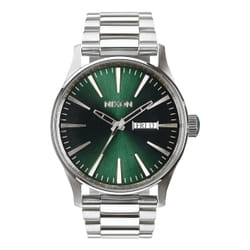 Nixon Sentry SS Montre bracelet Mâle Quartz Acier inoxydable