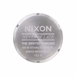 Nixon Sentry Chrono Montre bracelet Mâle Quartz Argent - Vue supplémentaire 4