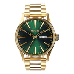Nixon Sentry SS Montre bracelet Mâle Quartz Or