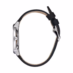 Nixon PORTER LEATHER Montre bracelet Mâle Quartz Argent