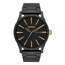 Nixon Sentry SS Montre bracelet Mâle Quartz Noir