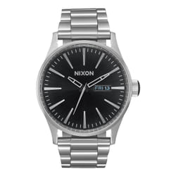 Nixon Sentry SS Montre bracelet Mâle Quartz Argent