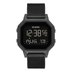Nixon Siren Milanese Montre bracelet Unisexe Noir