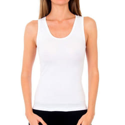 Débardeur sans couture Liberty Sport pour femme 4588-Blanc
