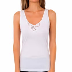 Playtex Coton Feminine, Débardeur Col V