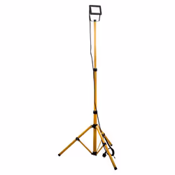 Projecteur de chantier - Zenitech - 20W - Jaune - IP65 - Trépied réglable 15m