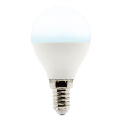 Ampoule LED Sphérique E14 - 5W - Blanc froid - 400lm - 6500K - Zenitech