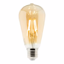 Ampoule déco filament LED ambrée 4W E27 - Elexity