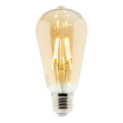 Ampoule déco filament LED ambrée 4W E27 - Elexity