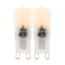 Lot de 2 pépite LED Pépite 25W G9 200lm 3000K - Elexity