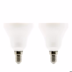 Lot de 2 ampoules LED Standard 10W E14 2700K - Zenitech