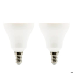 Lot de 2 ampoules LED Standard 10W E14 2700K - Zenitech