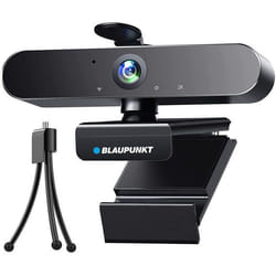 Webcam Full HD 2K avec trépied - Blaupunkt - BLP0005 - Noir