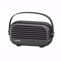 Blaupunkt BLP3350, 10 W, Sans fil, Enceinte portable stéréo, Noir, Boutons, Universel