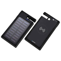 Blaupunkt - power bank sans fil solaire 8000 mAh - avec ventouses