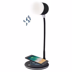 Lampe de bureau avec chargeur induction - Blaupunkt - BLP3990-133 - Noir