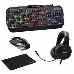 Pack gaming 4-en-1 - Blaupunkt - BLP1950-133 - Noir