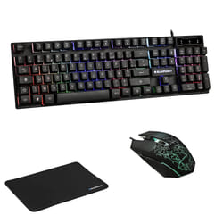 Blaupunkt BLP1960 clavier Souris incluse USB QZERTY Noir