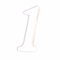 Clairefontaine Petit Chiffre 1, 5 an(s), Papier, Blanc