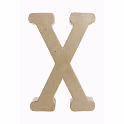Clairefontaine Lettre X Fantaisie