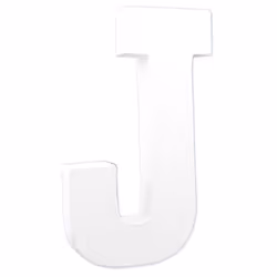 Clairefontaine Lettre J 20,5Cm, 5 an(s), Papier, Blanc